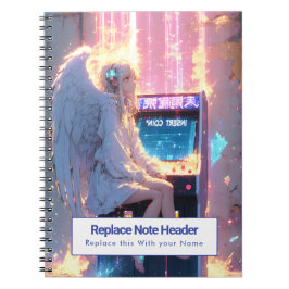Personalisiertes Anime-Themen-Notizbuch Notizblock