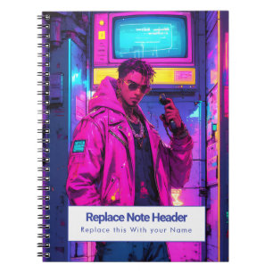 Personalisiertes Anime-Themen-Notizbuch Notizblock