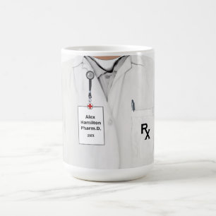 Personalisiertes Apotheker-Sammelobjekt Kaffeetasse