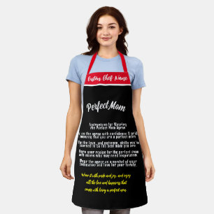 Personalisiertes Apron-Geschenk für die perfekte M Schürze