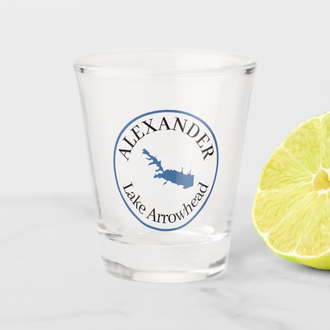 Personalisiertes Arrowhead Classic Shotglas Schnapsglas (Vorderseite)