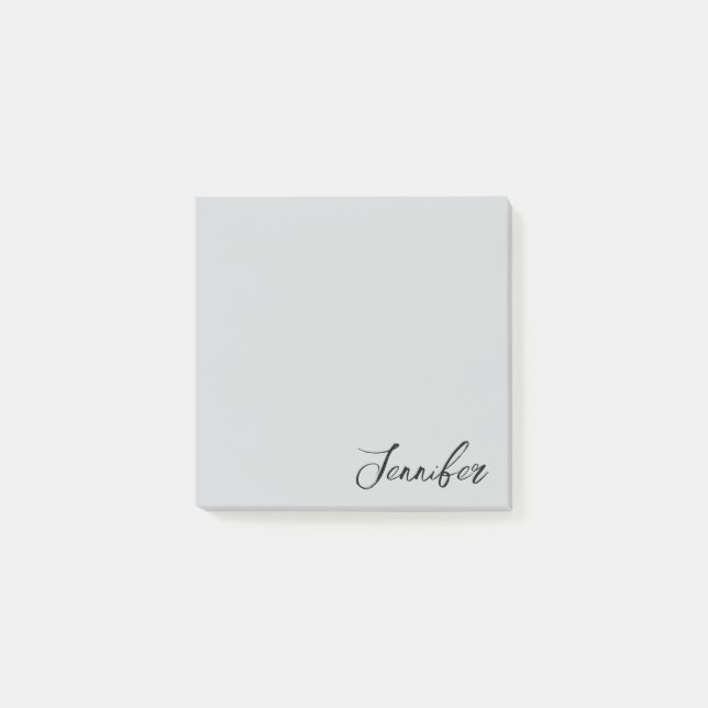 Personalisiertes Ash Script Post it Sticky Notes Post-it Klebezettel (Vorderseite)