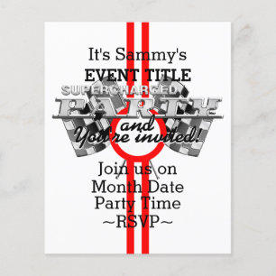 Personalisiertes aufgeladenes Party