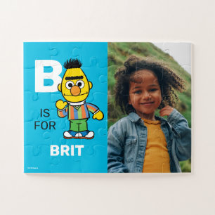 Personalisiertes B ist für Bert Foto Puzzle