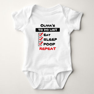 Personalisiertes Baby Baby Strampler