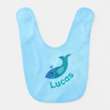 Personalisiertes Baby-Bib "Gulp, Gulp"