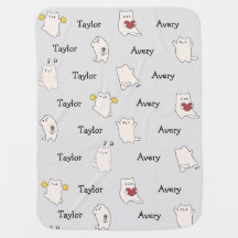 Personalisiertes Baby Blanket, Vorname und Vorname