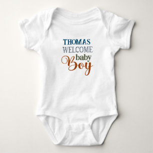 Personalisiertes Baby-Body Jersey Baby Strampler