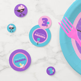 Personalisiertes Baby Doll Geburtstagsparty Dekora Konfetti