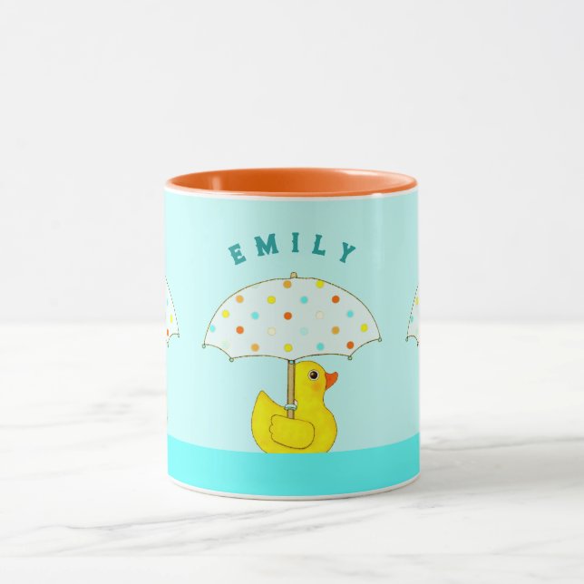 Personalisiertes Baby Duschgeschenk Tasse (Zentrum)