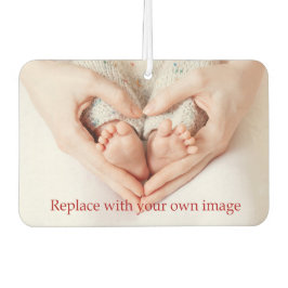 Personalisiertes Baby-Foto Autolufterfrischer