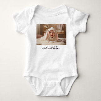 Personalisiertes Baby-Foto-Body Baby Strampler