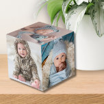 Personalisiertes Baby-Foto Würfel<br><div class="desc">Erstellen Sie einen personalisierten Sake mit diesem benutzerdefinierten Foto-Würfel, der Platz für fünf Fotos auf verschiedenen Seiten bietet. Dieser Würfel eignet sich ideal, um diese wertvollen Momente bei Neugeborenen oder Neugeborenen zu erfassen. Er bietet Ihnen die Möglichkeit, Erinnerungen oder besondere Meilensteine zu präsentieren. Ideal für neue Eltern, Großeltern oder alle,...</div>