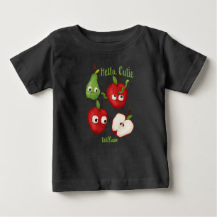 Personalisiertes Baby Frucht T-Shirt