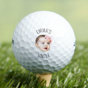 Personalisiertes Baby-Gesicht-Foto für den neuen O Golfball