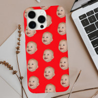 Personalisiertes Baby-Gesicht Muster Foto
