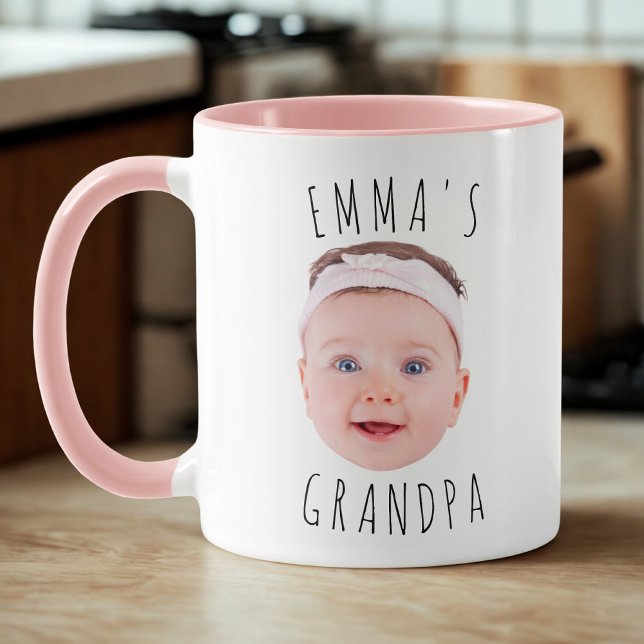 Personalisiertes Baby-Gesichtsfoto  Tasse (Von Creator hochgeladen)