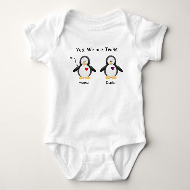Personalisiertes Baby ja, sind wir Strampler (Vorderseite)