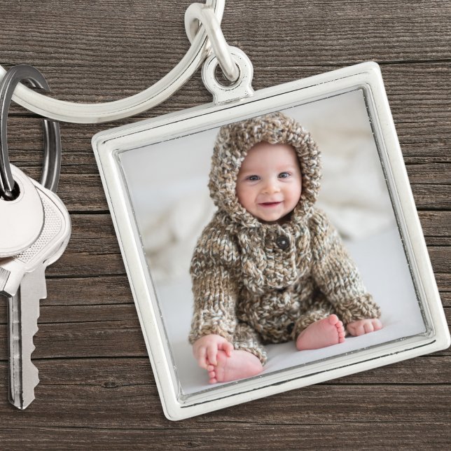 Personalisiertes Baby Keepake-Foto Schlüsselanhänger (Personalized Newborn Baby Keepsake Photo keychain)