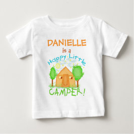 Personalisiertes Baby / Kind Sommer Camping T - Sh T-shirt