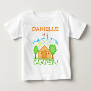 Personalisiertes Baby / Kind Sommer Camping T - Sh T-shirt