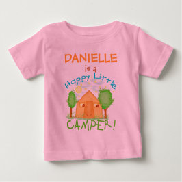 Personalisiertes Baby / Kind Sommer Camping T - Sh T-shirt