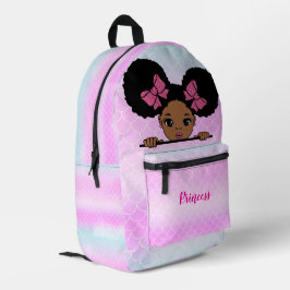 Personalisiertes Baby Mädchen Bedruckter Rucksack