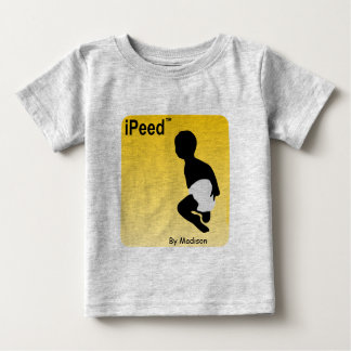 Personalisiertes Baby-Shirt, iPeed durch Madison Baby T-shirt