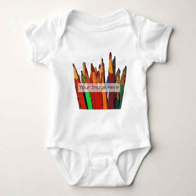 Personalisiertes Babygro Baby Strampler (Vorderseite)