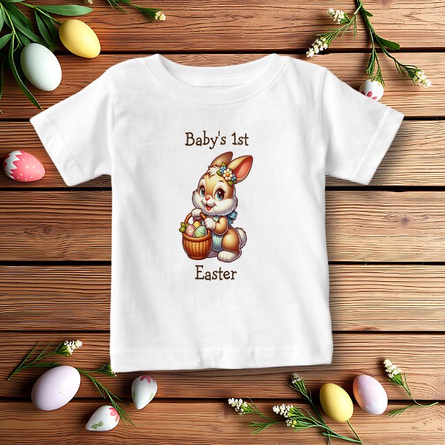 Personalisiertes Baby's First Oaster Baby T-shirt (Von Creator hochgeladen)
