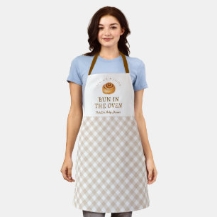 Personalisiertes Backen für Baby Shower 'Brötchen Schürze