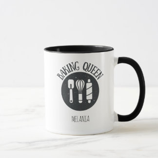 Personalisiertes Backen Queen Tasse | Tasse von Ka
