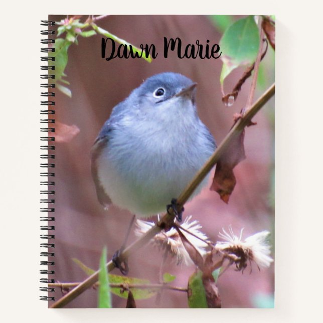 Personalisiertes Backyard-Bird-Notebook Notizbuch (Vorderseite)