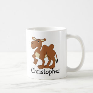 Personalisiertes Bactrian-Kamel-Design Kaffeetasse