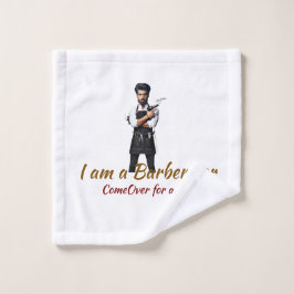 personalisiertes Badetuch Barenthema Waschlappen