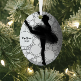 Personalisiertes Ballett Ballerina Ornament Aus Metall
