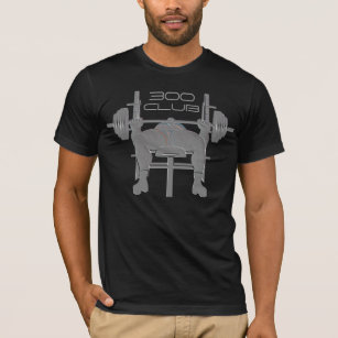 Personalisiertes Bank-Presseweightlifting-Shirt T-Shirt