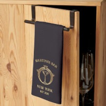 Personalisiertes Bar Schild Bar Handtuch mit Indiv