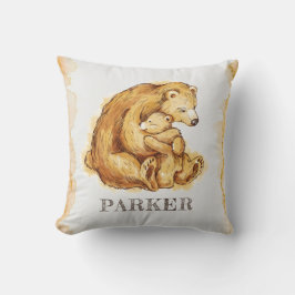 Personalisiertes BärenKinderzimmer Kissen