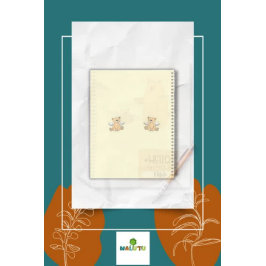 Personalisiertes Bärenwertpapier - Zurück in die S Notizbuch