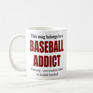 Personalisiertes Baseball-Geschenk Kaffeetasse