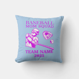 Personalisiertes Baseball-Mutter-Shirt Kissen