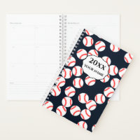 Personalisiertes Baseball-Planer-Notebook