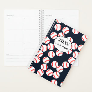 Personalisiertes Baseball-Planer-Notebook Planer