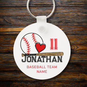 Personalisiertes Baseball-Schlüsselanhänger Benu Schlüsselanhänger