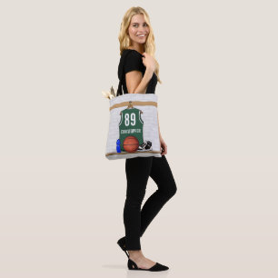 Personalisiertes Basketball Jersey Tasche Geschenk