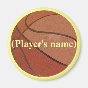 Personalisiertes Basketballmagnet Magnet