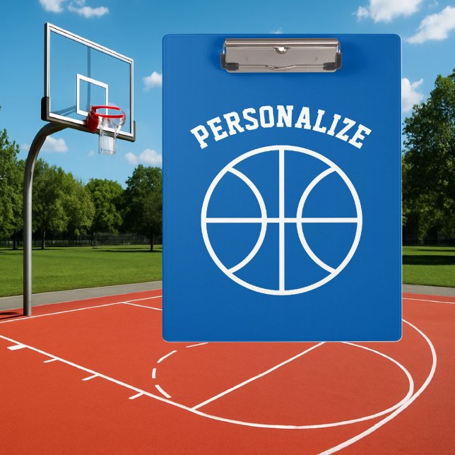 Personalisiertes Basketballsportzubehör Klemmbrett (Basketball clipboard)