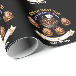 Personalisiertes BBQ-Grillmeister-Geschenk Schön d Geschenkpapier