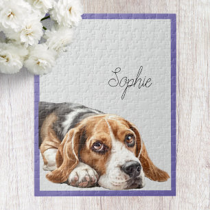 Personalisiertes Beagle-Puzzle Puzzle